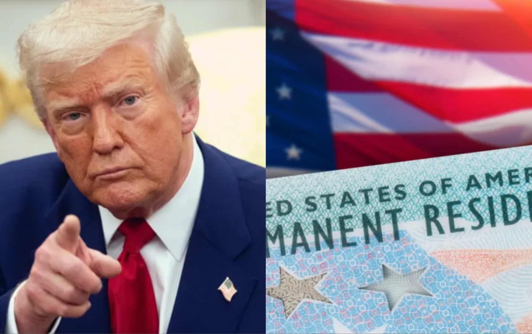 ¿Qué significa esto para los poseedores de una green card?