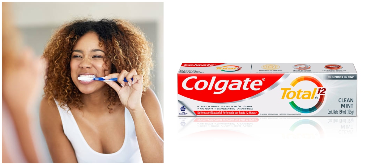En Colombia se vende la crema dental Colgate Total Clean Mint
