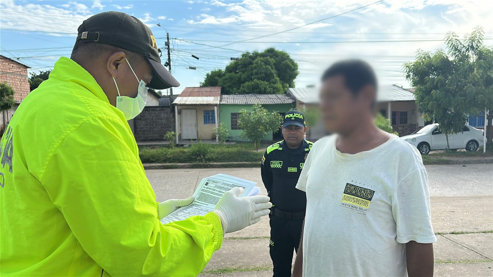 Él Fue Capturado en El Barrio las Delicias de Magangué Este 24 de Julio