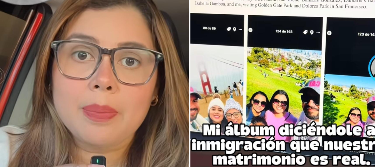 Latina recolectó fotos de su historia de amor para probar su matrimonio al Uscis y obtener la green card: 'Que el álbum hable por nosotros'
