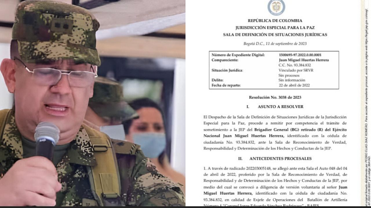 El expediente del general (r) Huertas que lo tendría en apuros.