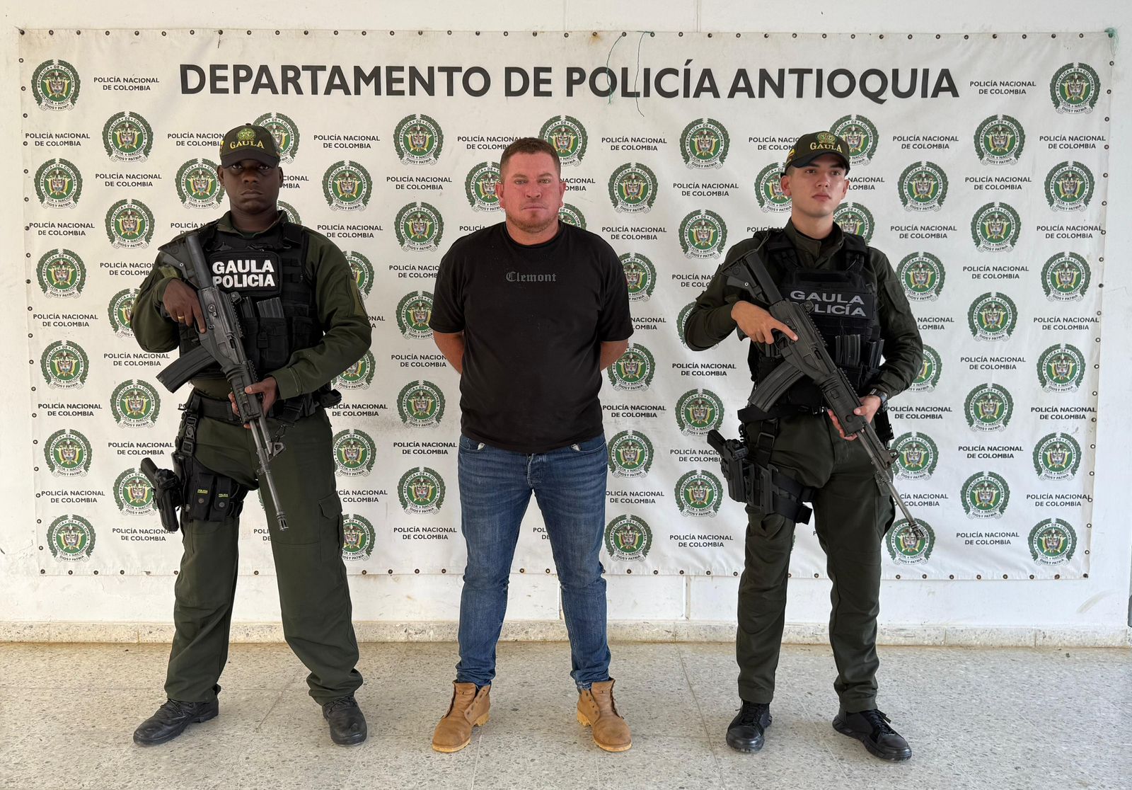 La Captura Fue Realizada por El Gaula de la Policía y Militar.