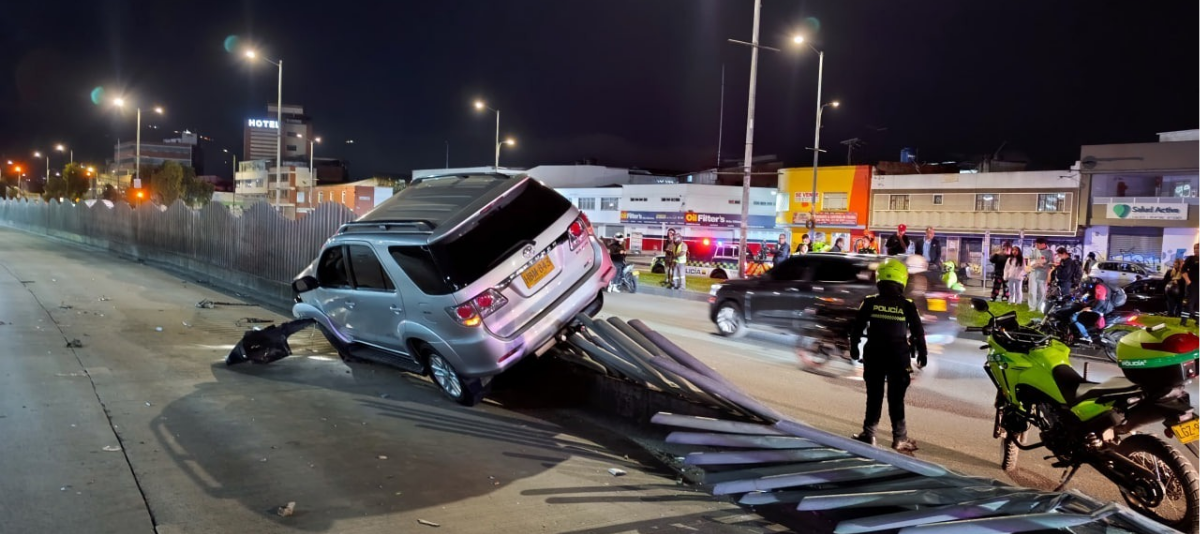 LKW-Unfall in Bogotá.