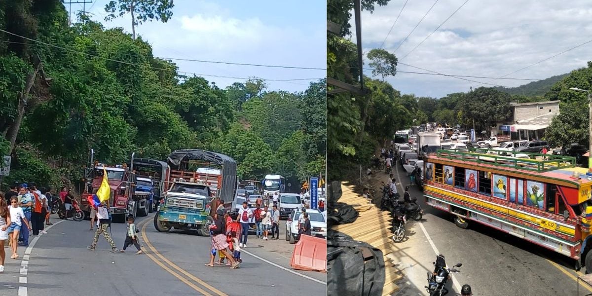 Bloqueos en la Troncal del Caribe Desde la Mañana del Viernes.