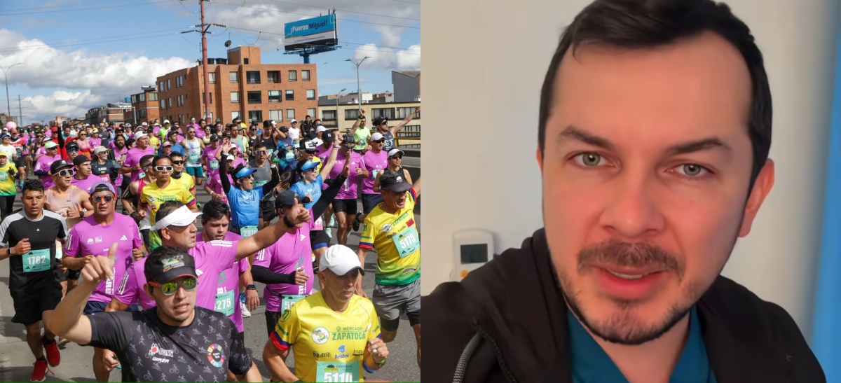 Muerte en media maratón