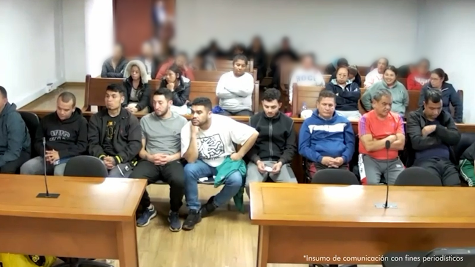 Policías Capturados