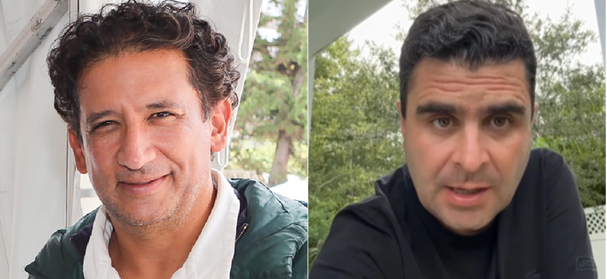 Antonio Casale y Juan Felipe Cadavid