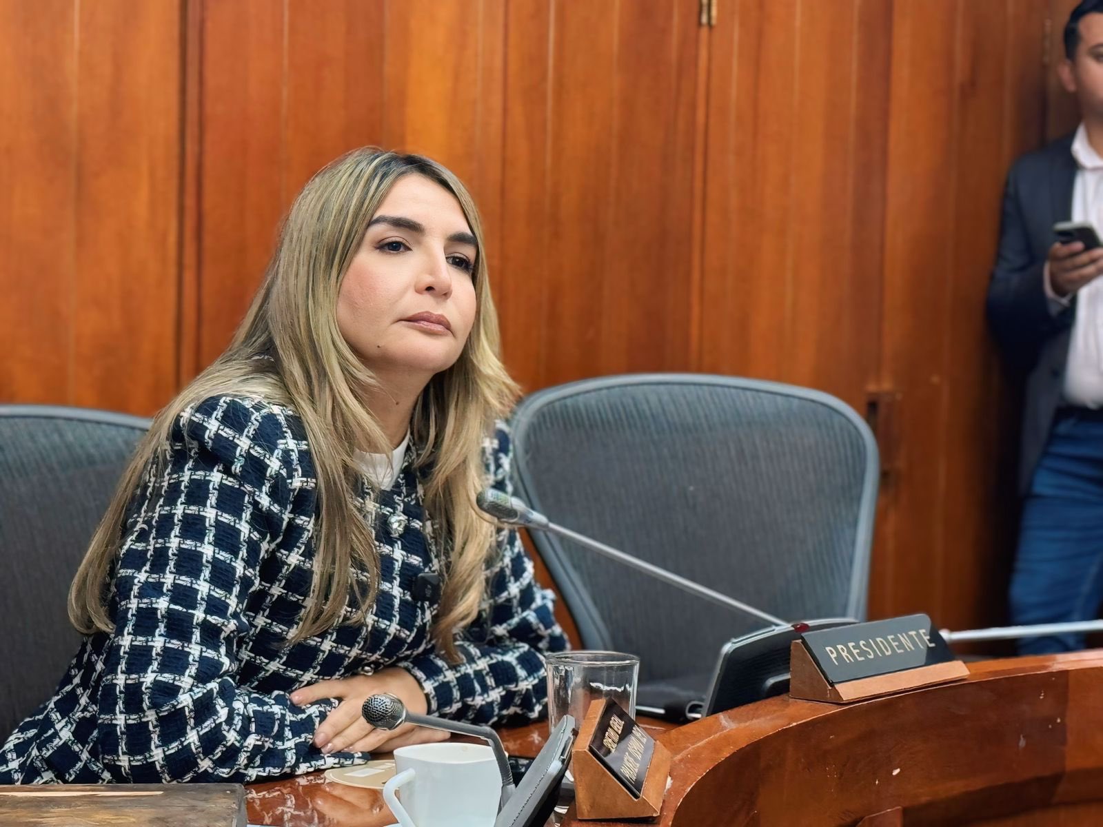 Nadia Blel, senadora del Partido Conservador