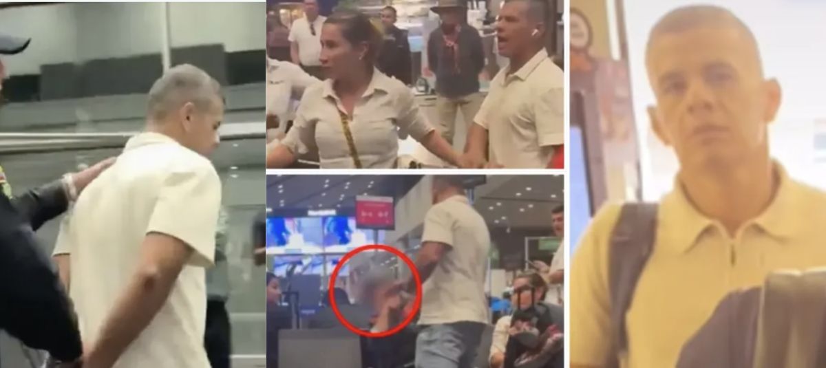 Héctor Fabio Santa Cruz Marulanda. Agresor en Aeropuerto El Dorado.
