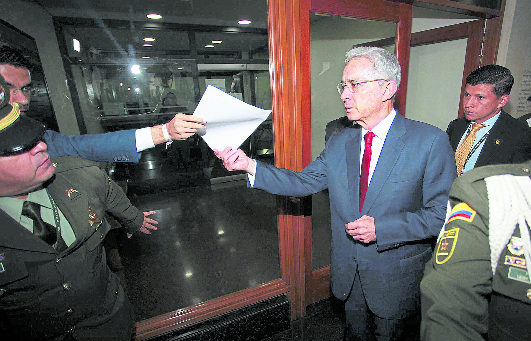 El expresidente Álvaro Uribe.