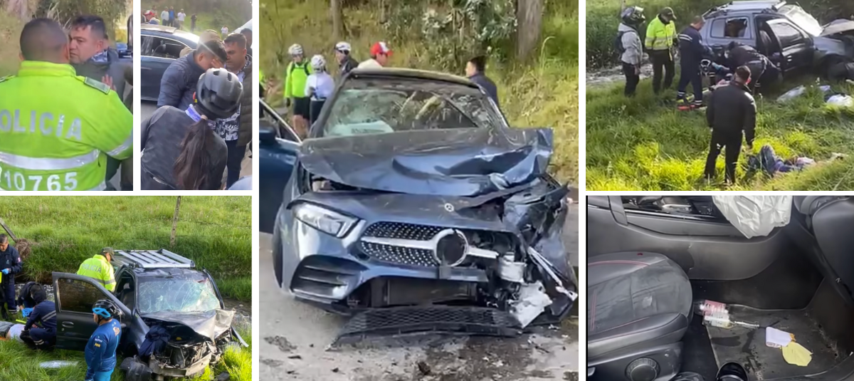 Accidente Mercedes Vía Duitama