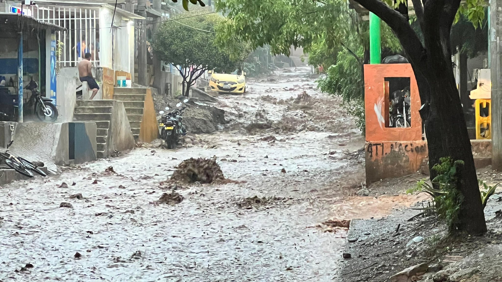 Inundaciones Santa Marta.