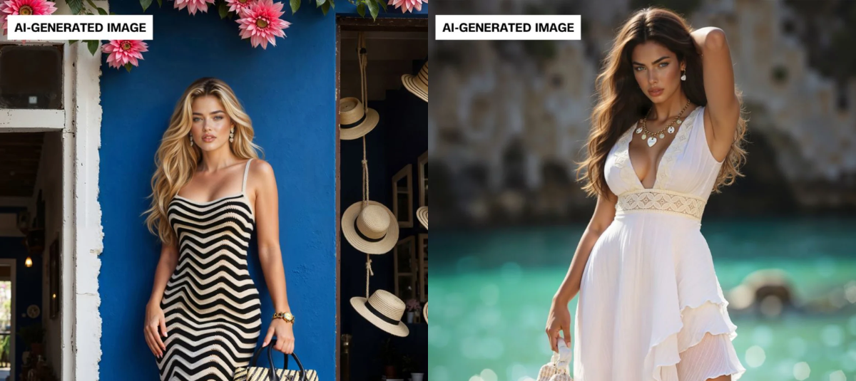 Controversia por campaña en la revista Vogue que incluyó modelos generadas con Inteligencia artificial