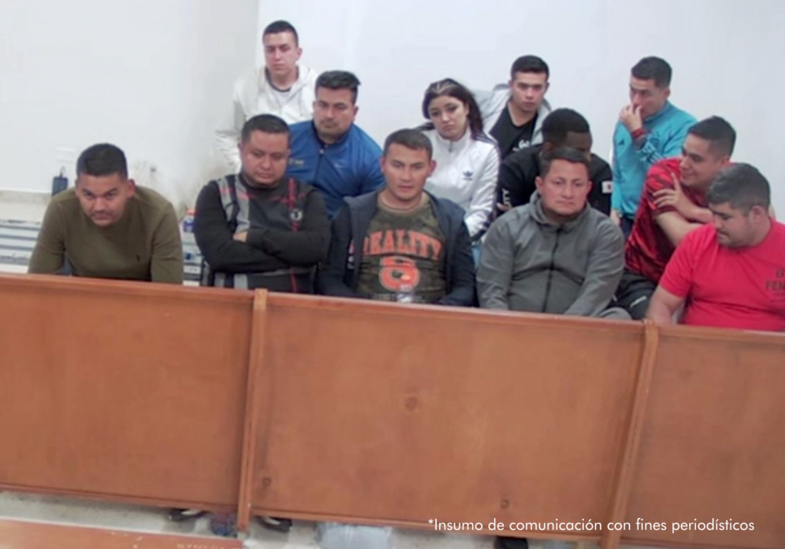 LOS 12 Policías Fueron Imputados Por Delitos como concierto para Delinquir, falsedad Documental y Privación Ilegal de la Libertad.