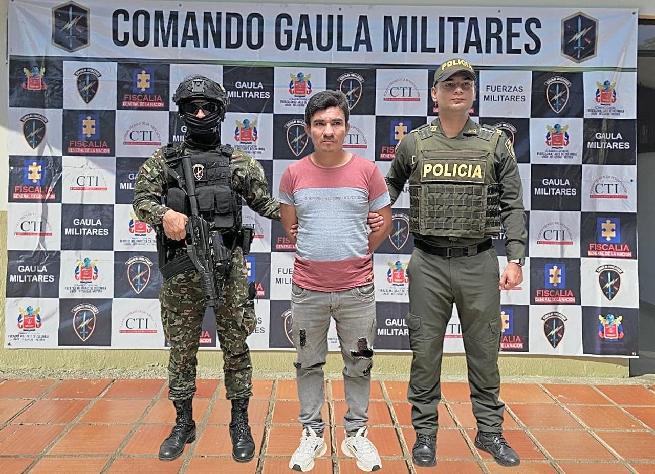El Hombre Capturado en Putumayo.