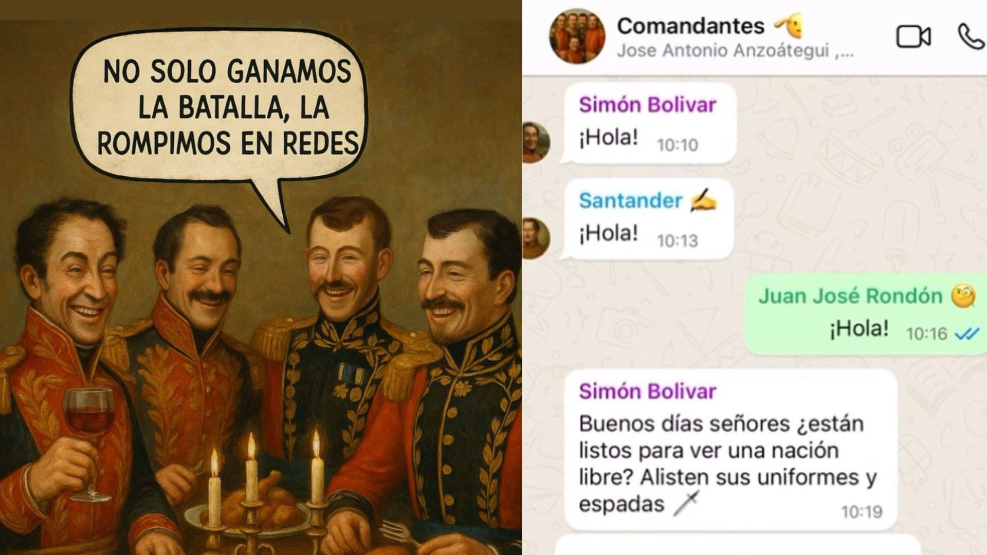 Parte de la estrategia en redes sociales.