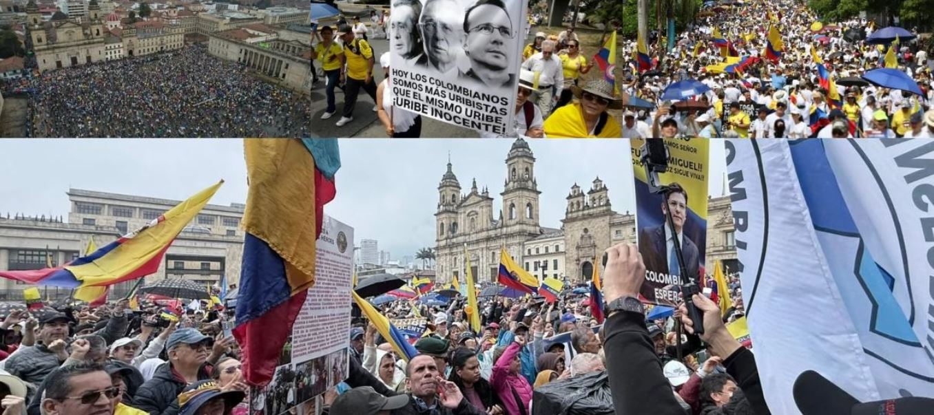 En Bogotá, La Movilización Arrancó Pasadas Las 9:00 AM en el Parque Nacional.