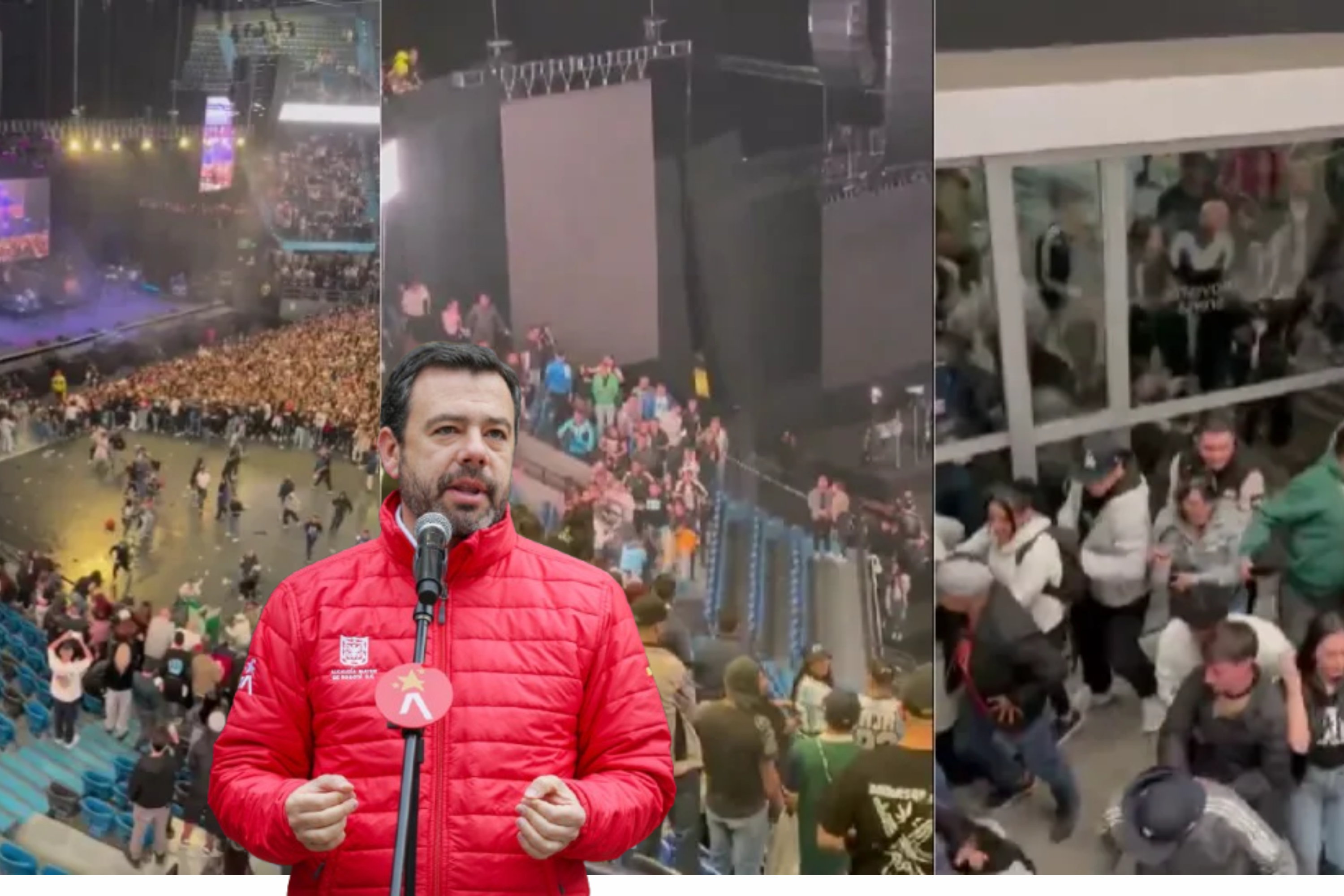 Acciones de la Alcaldía por perturgios en movistar arena