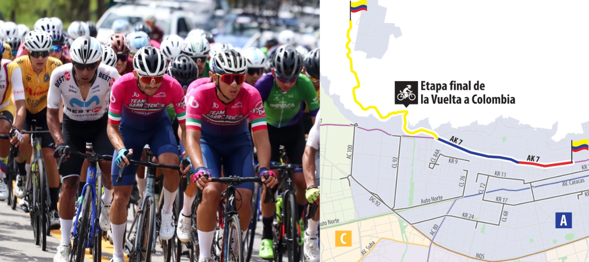 ¡Tomo nota! Cierres y Desvíos Afectarán Transmilenio Este Domingo: Cambios en Rutas por la Etapa Final de la Vuelta A Colombia en Bogotá