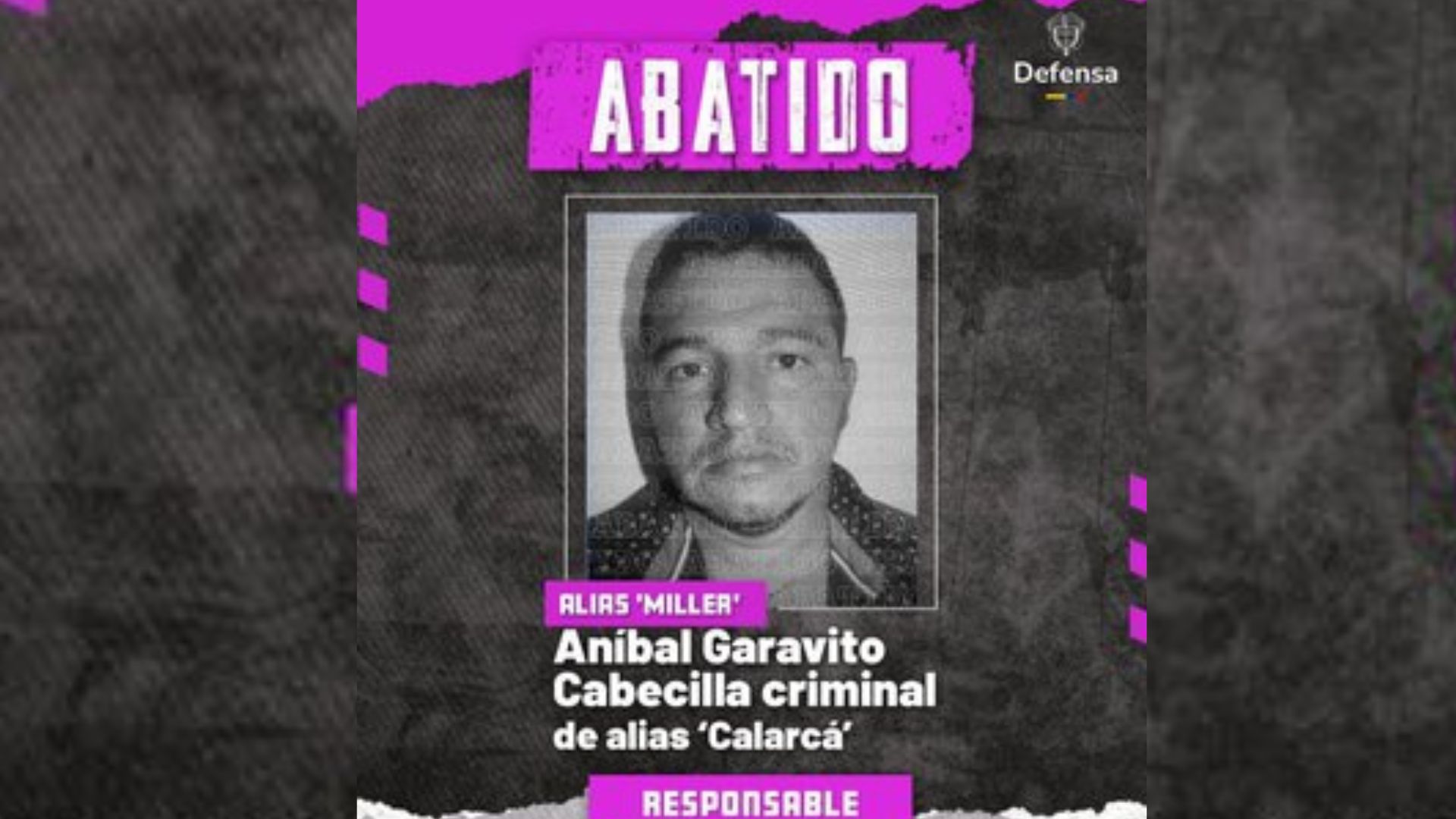 AKA Miller, Caquetá'da kederli.