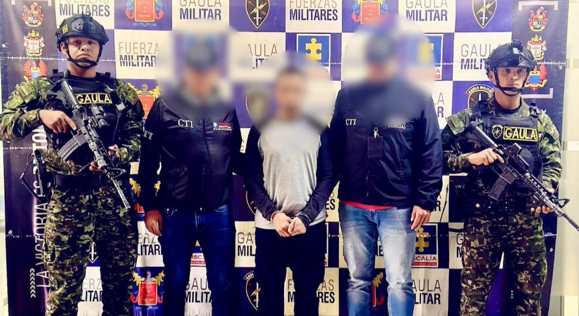 El Hombre que Fue Capturado en Bogotá.