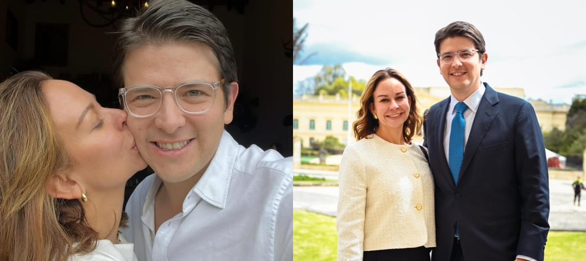 Miguel Uribe Turbay y María Claudia Tarazona