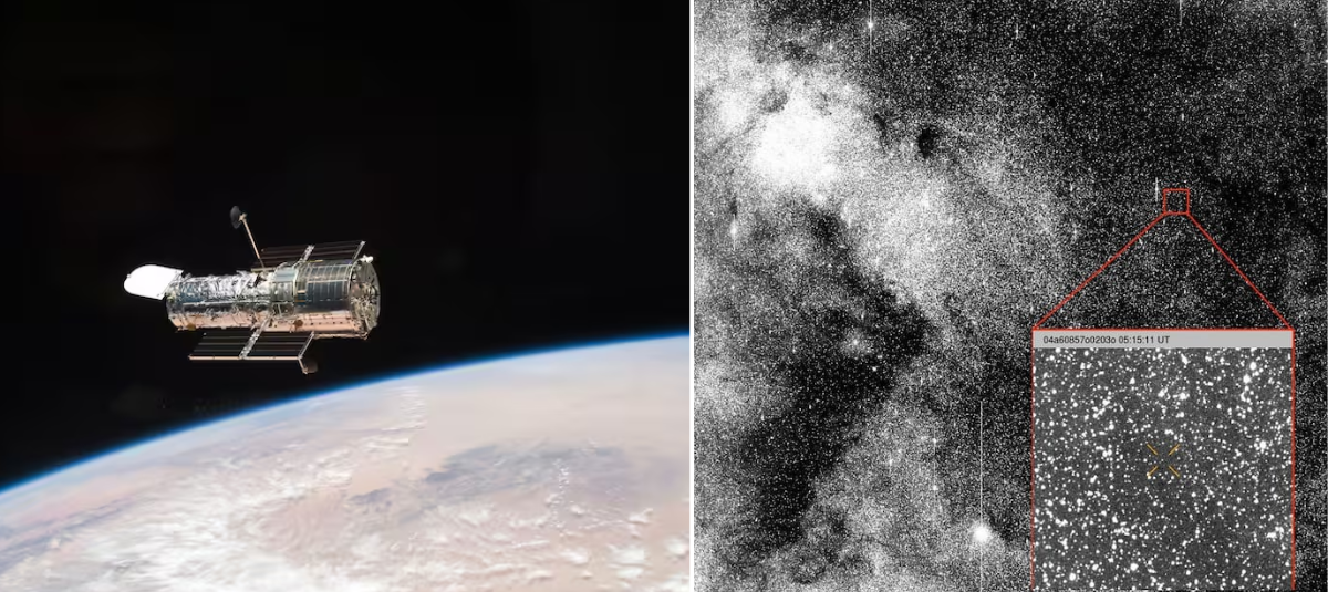 Hubble telescope photographed strange object that travels through space at a record speed: it approaches the solar system