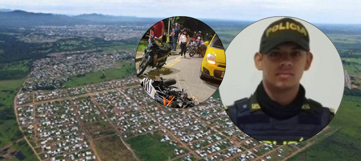 El Patrullero Luis Daniel Martínez Romero Perdió la Vida en Un accidente de Tránsito en Yopal.