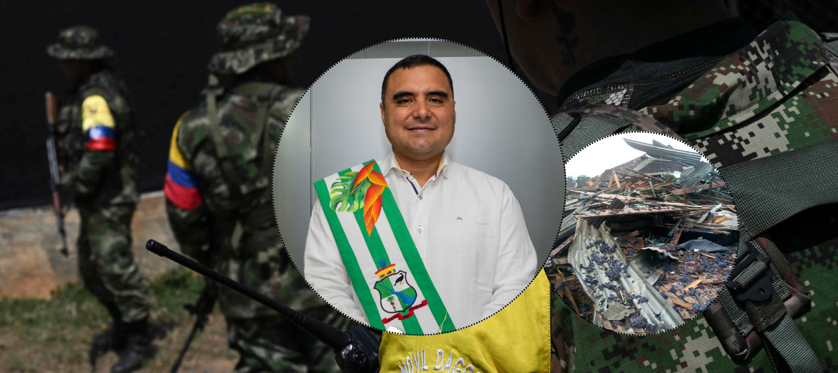 Caquetá valisi Luis Francisco Ruiz Aguilar, zamanla saldırı hakkında konuştu.