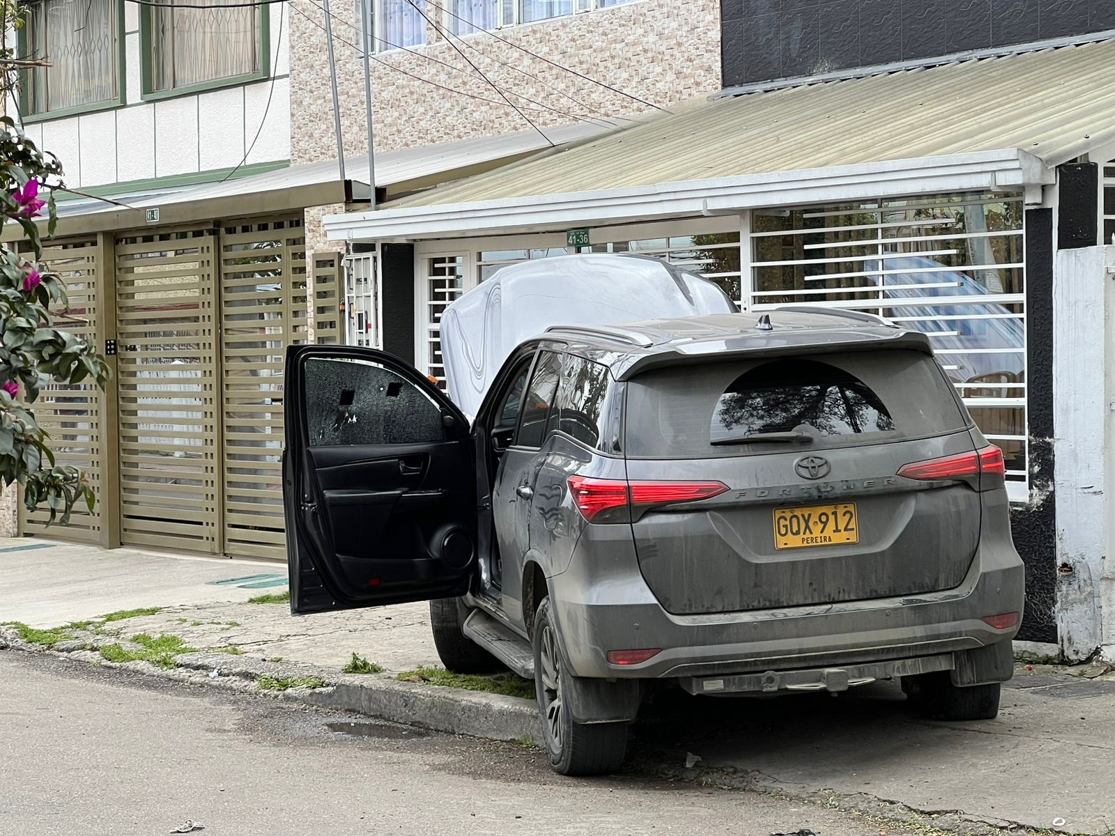 Camioneta Robada y recuperada.
