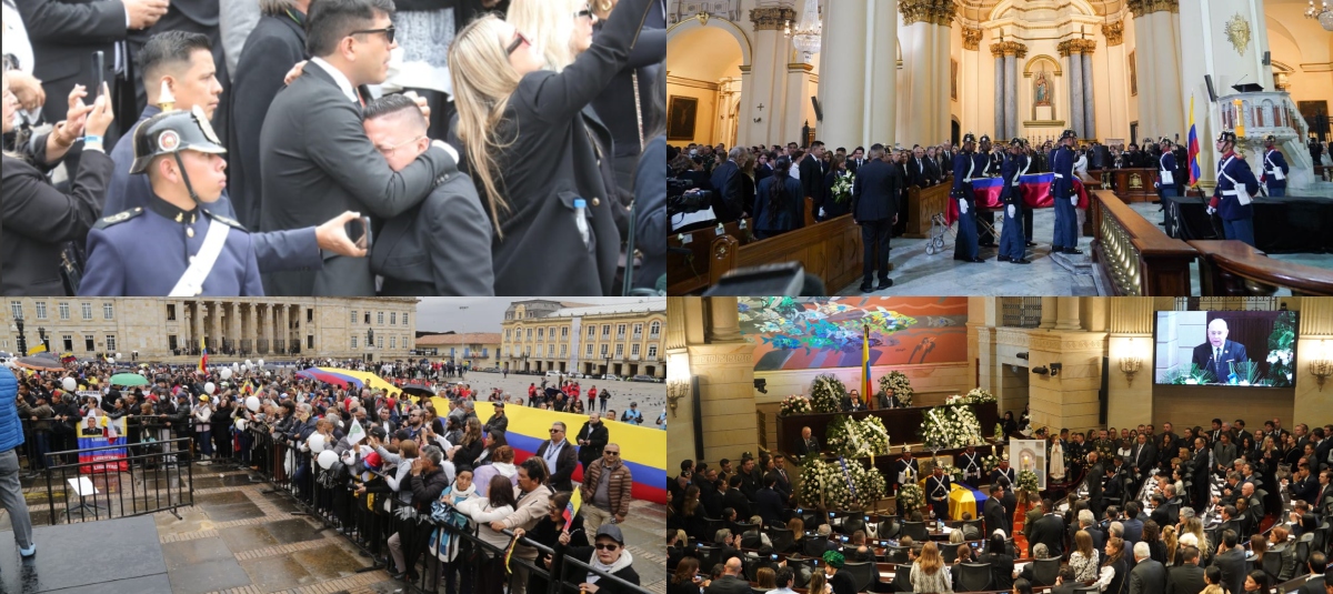 Durante los dos días de cámara ardiente, más de 8.300 personas ingresaron al Capitolio Nacional