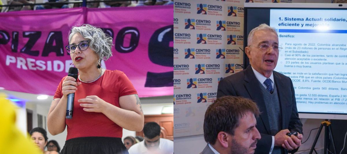 María José Pizarro le respondió al expresidente Uribe.