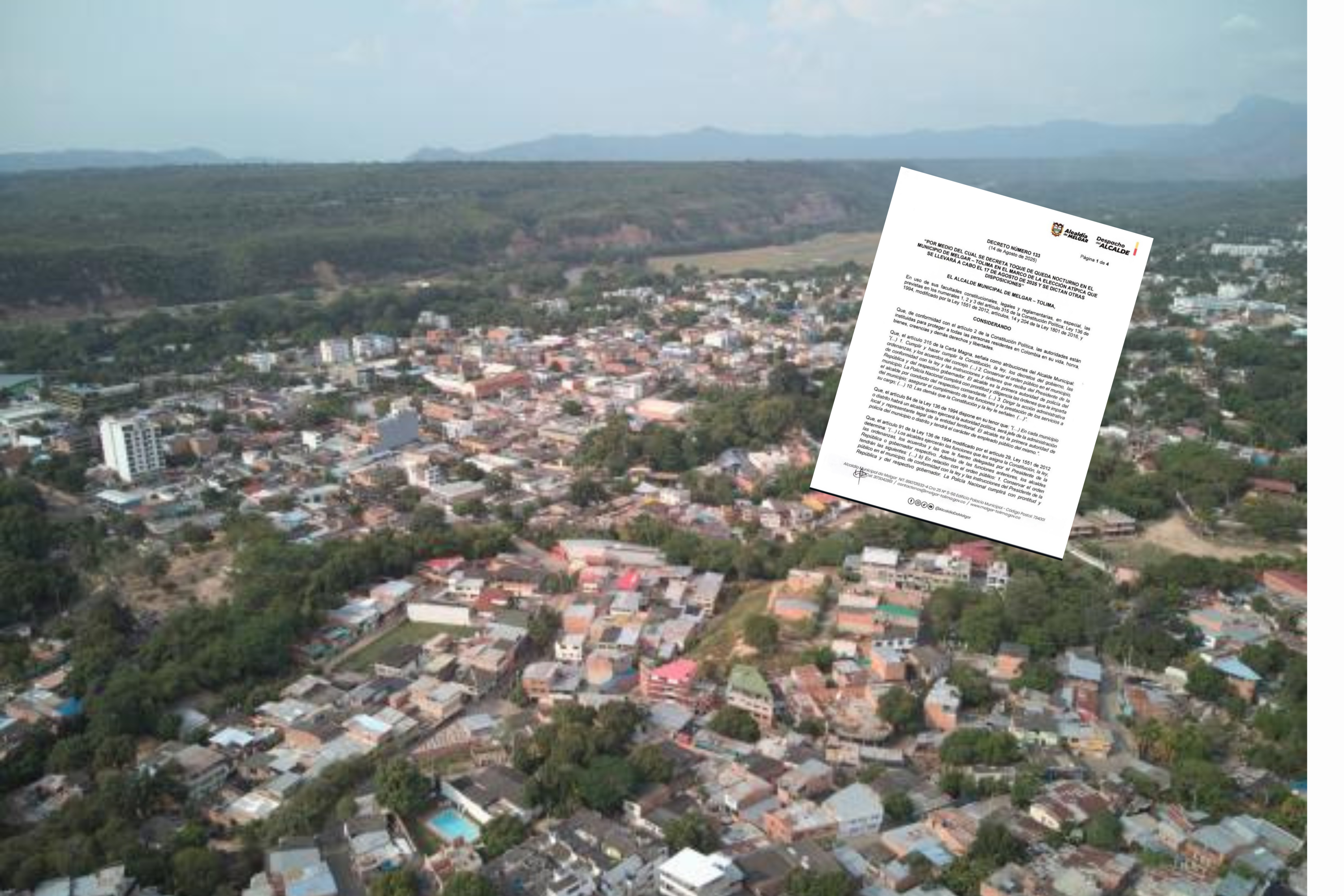 Melgar Toque de Queda