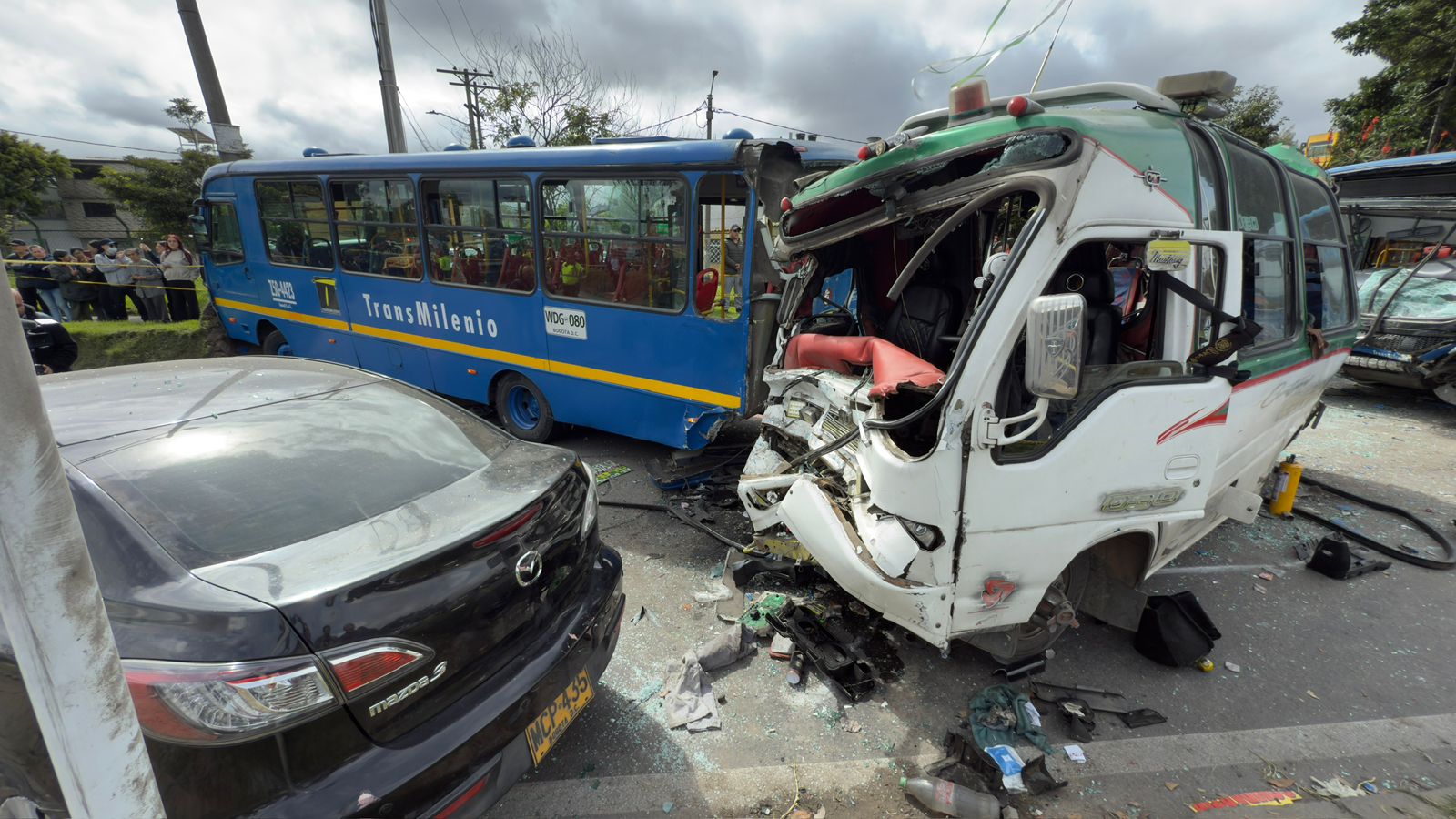 Choque en Av Boyacá
