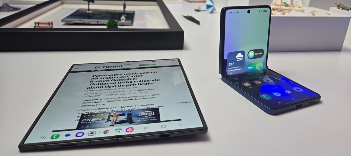 Samsung presenta en Colombia los nuevos celulares plegables Galaxy Z Fold7, Z Flip7 y Z Flip7 FE