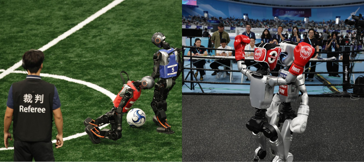 Así se vivió el Primer Mundial de Robots Humanoides en China