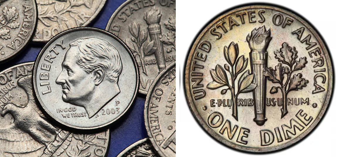 Monedas Roosevelt Dimes