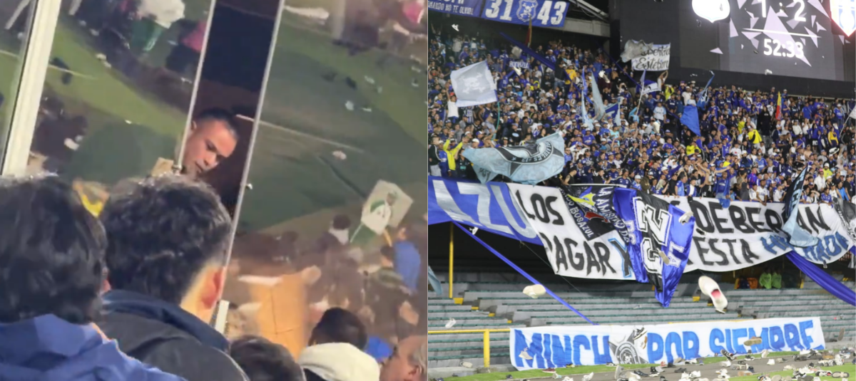 Leonardo Castro se enfrentó a hincha por reclamos del mal momento de Millonarios.