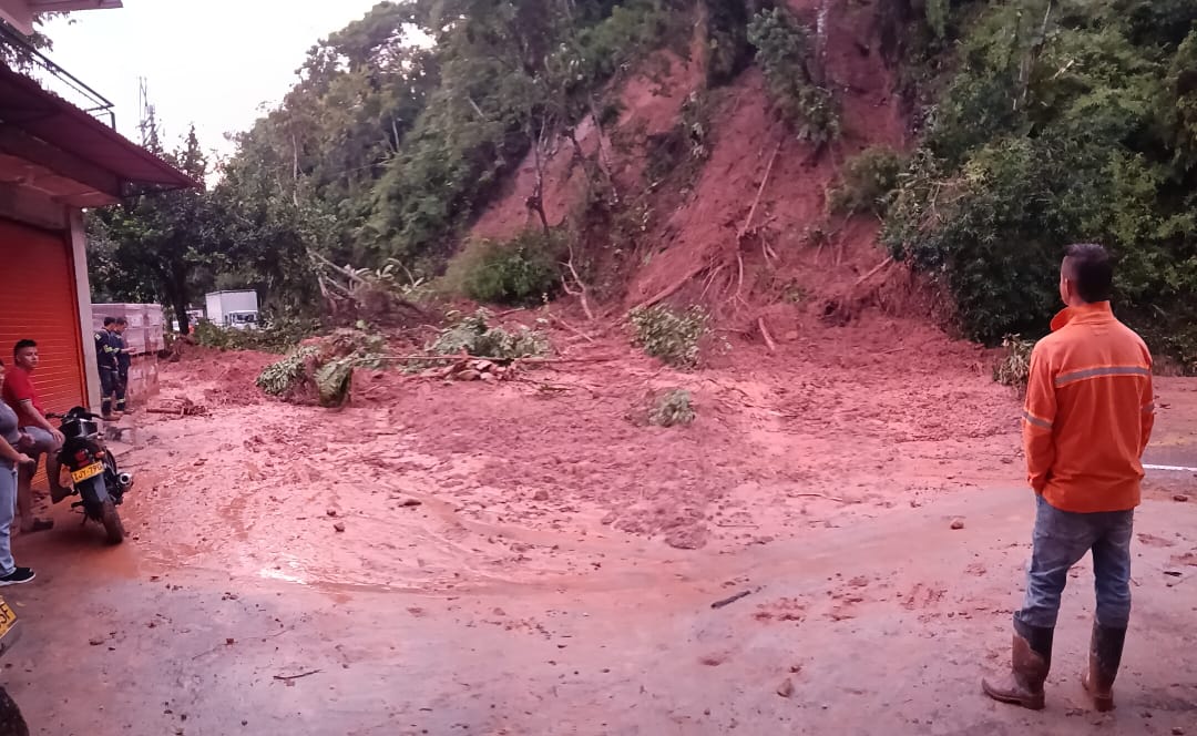 Vías Afectadas por lluvias