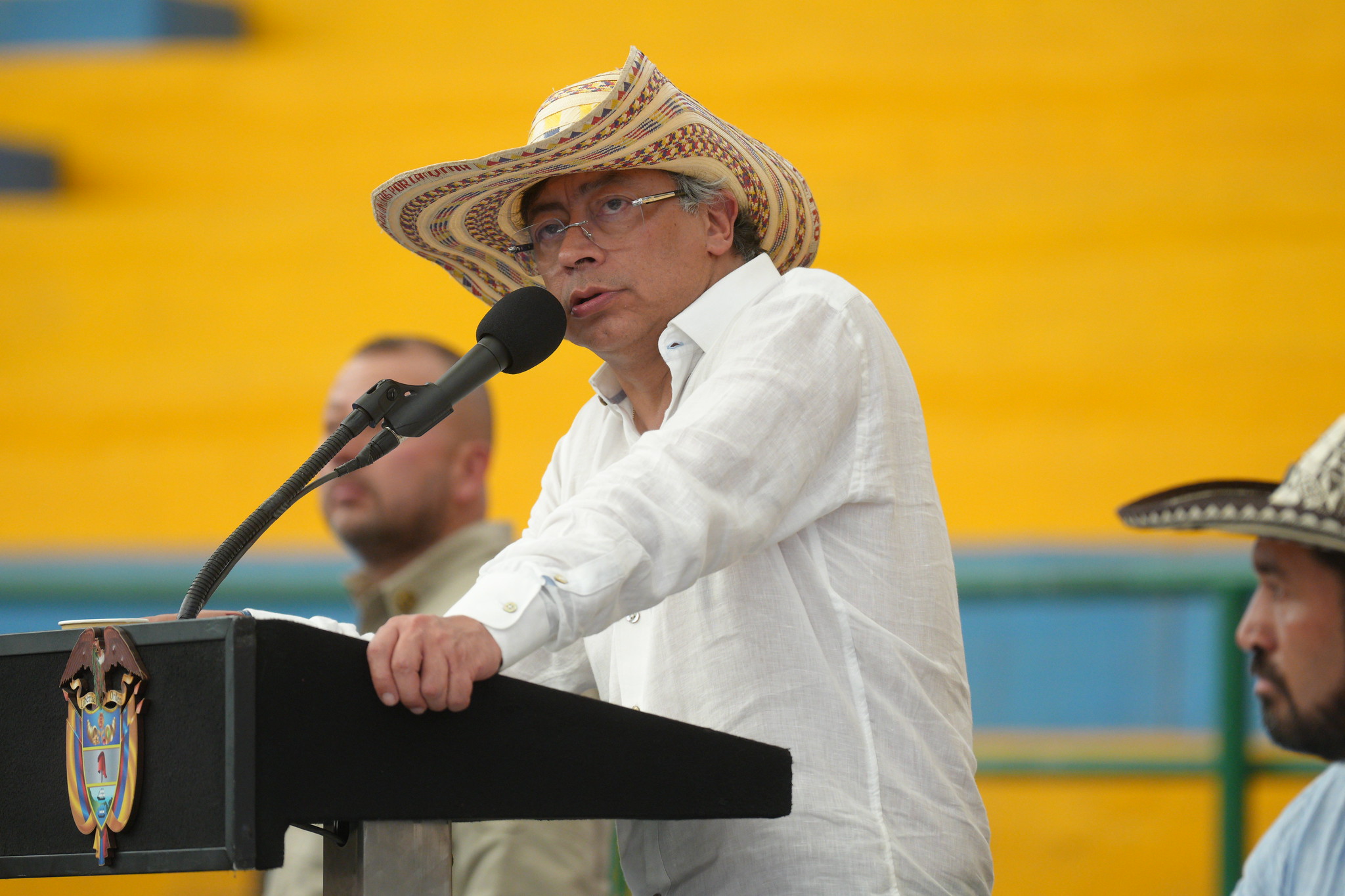 EL PRESIDENTE PETRO ESTABA EN VALLEDUPAR CUANDO OCURRIÓ AL ATENTADO TERRORISTA EN CALI.