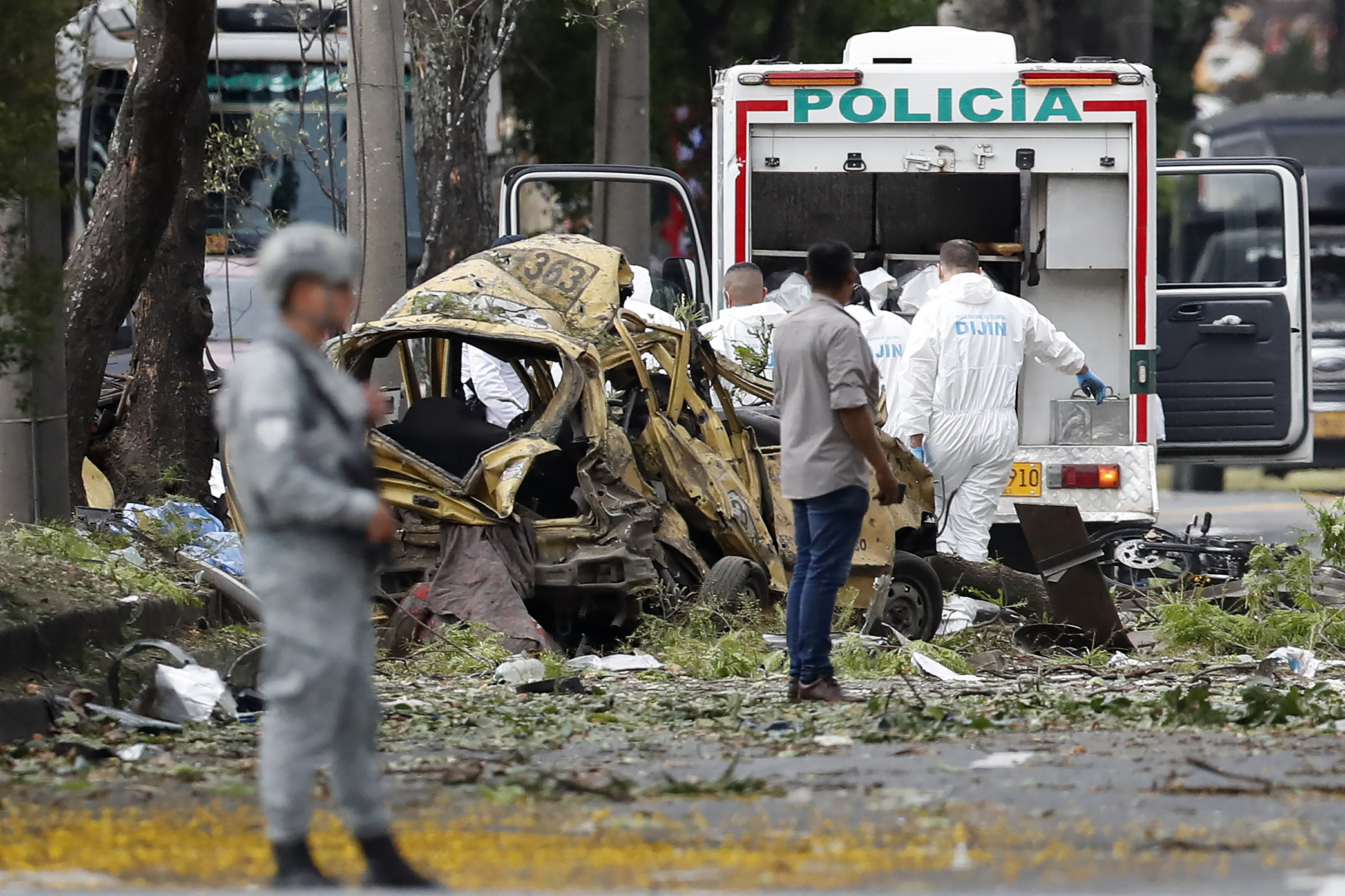 Atentado en cali, 21 de agosto
