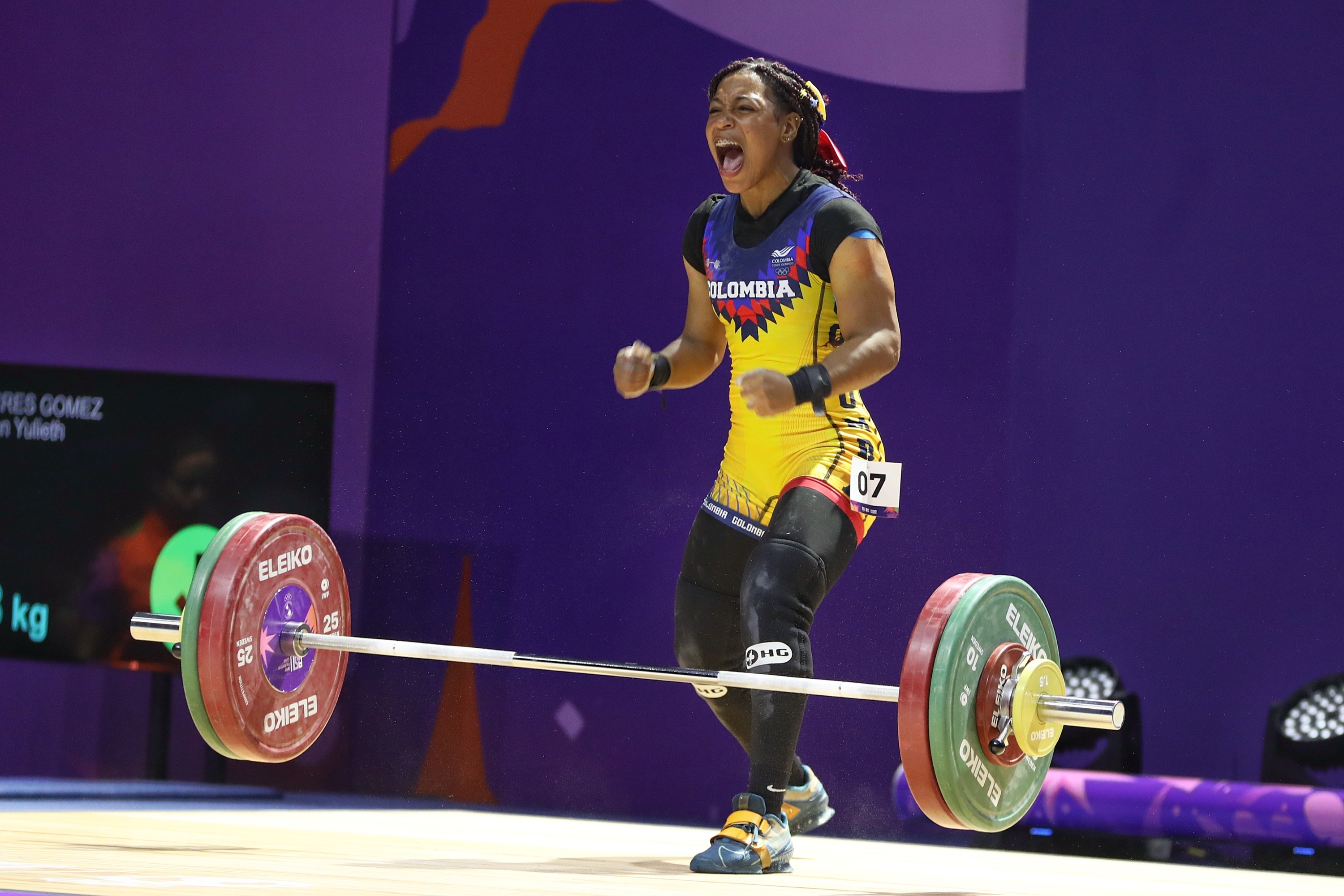 Hellen Torres, Oro en pesas