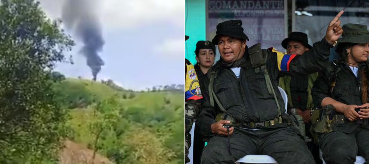 El Prontuario Criminal de alias Calarcá, El Jefe Disidente Detrás del Ataque Al Helicóptero en Amalfi.