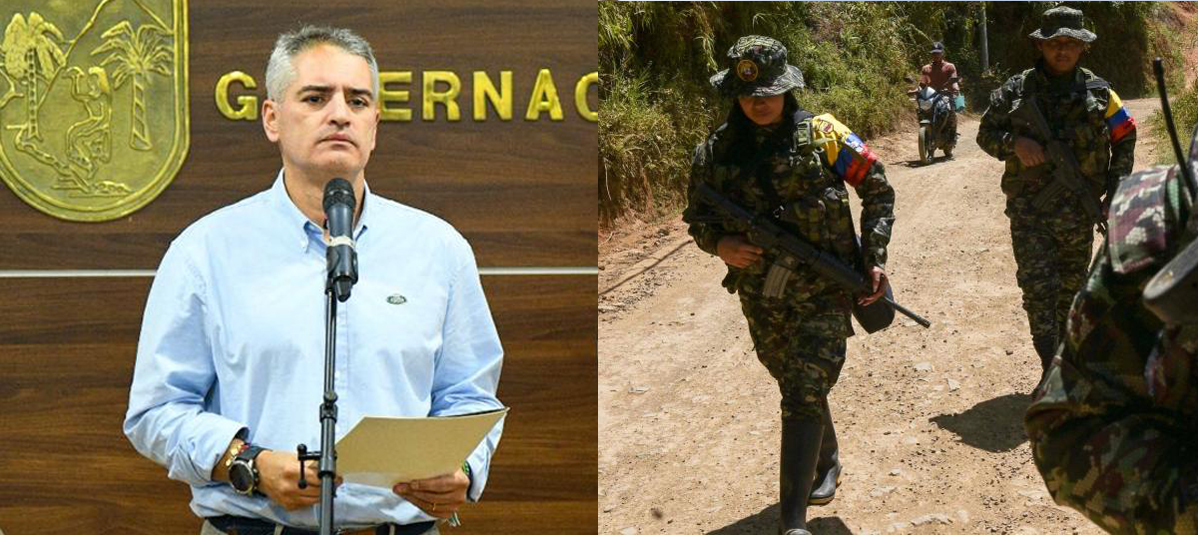 Gobernador habló Sobre Las Disidencias en Antioquia