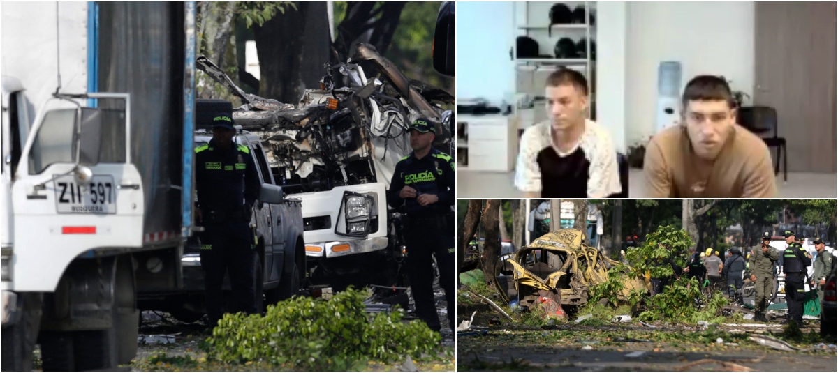 Walter Esteban Yonda Ipía y Carlos Steven Obando Aguirre, Señalados de Trasladar Los Camiones Cargados Conplosivos Ubicados Cerca de la Escuela Militar de Aviación Marco Fidel Suárez, en Cali.