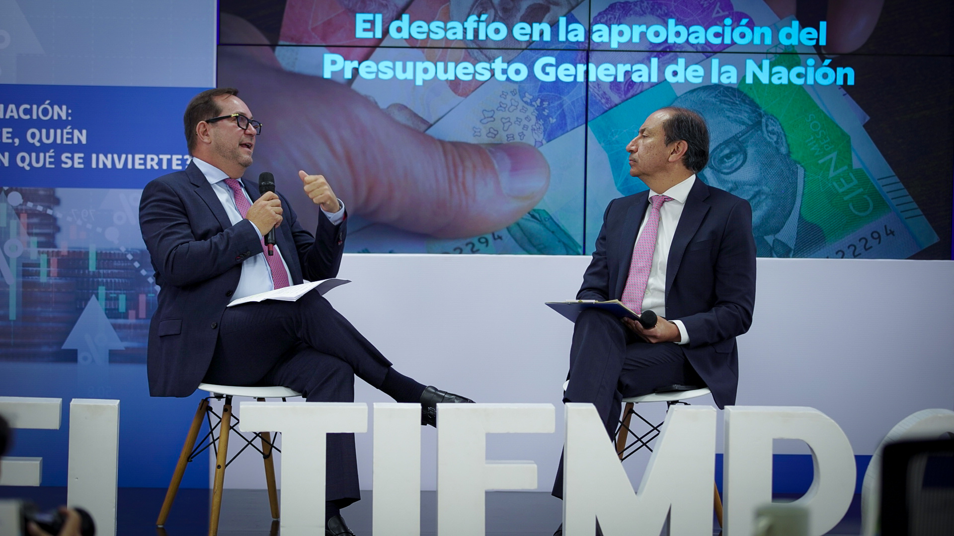 Lidio García, presidente del Senado, en entrevista con Andrés Mompotes Lemos, director de EL TIEMPO.