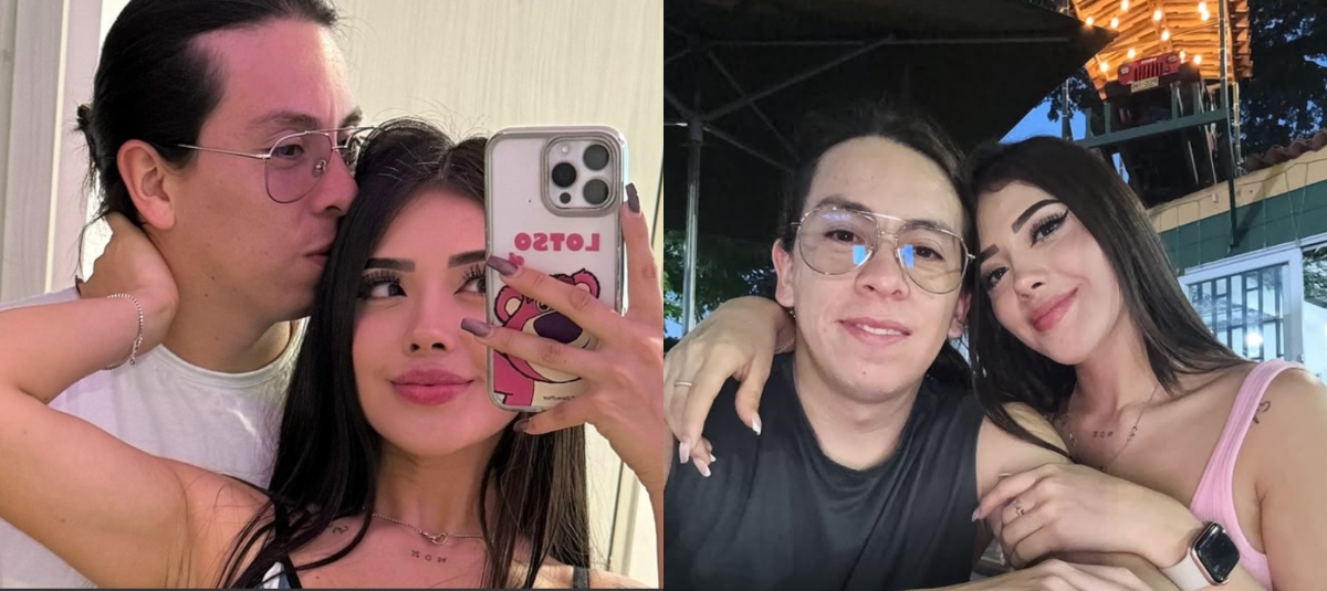 Camilo sánchez y su novia