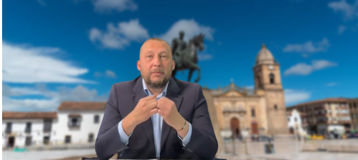 Alcalde de Tunja, Mikhail Krasnov.