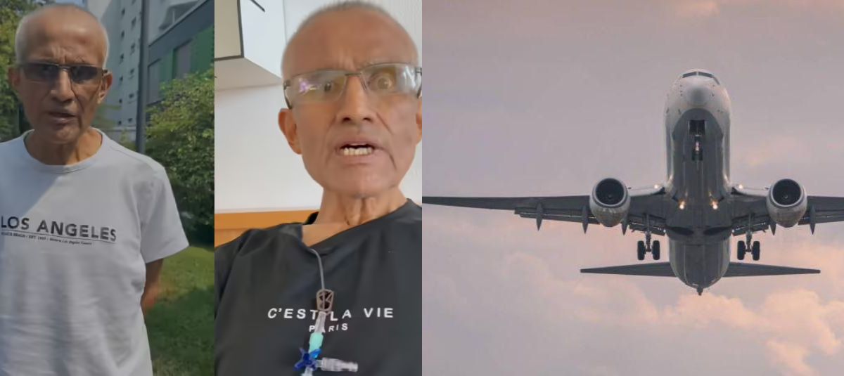 Fredy Calvache e il volo di rimpatrio