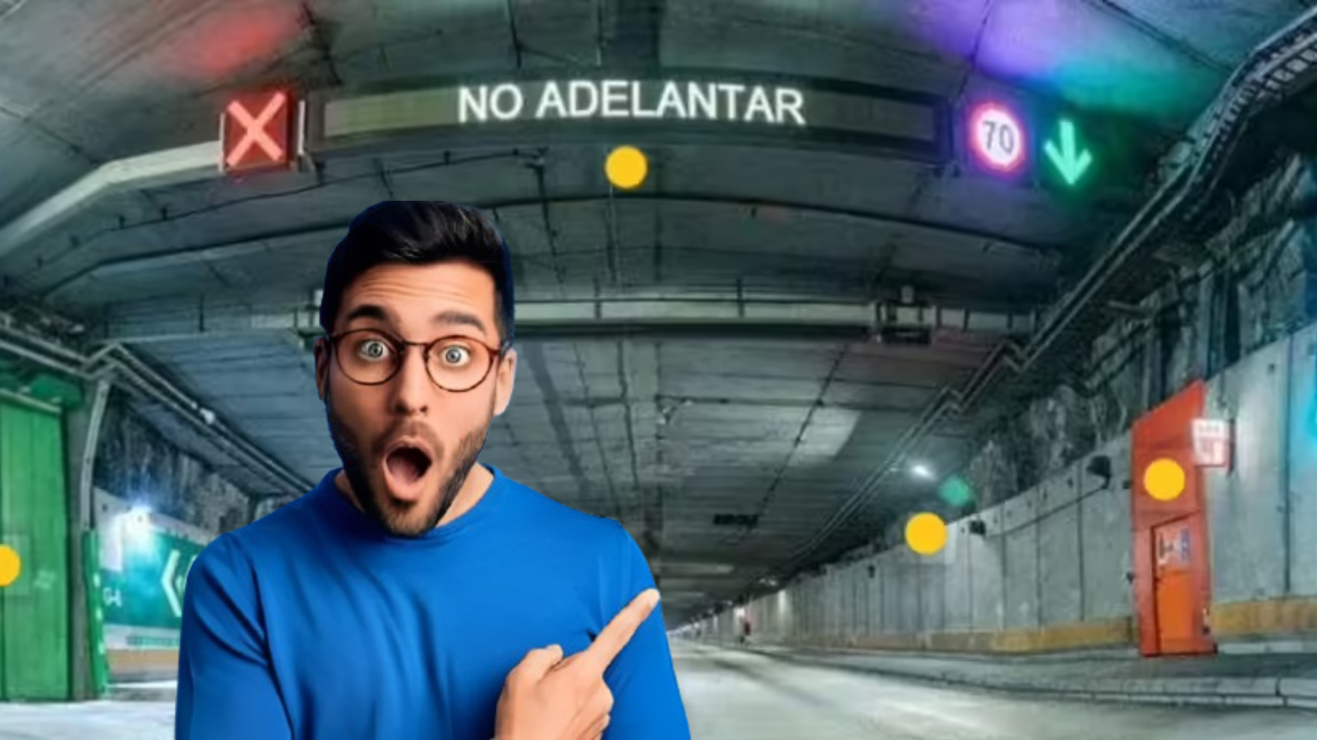 Cierres totaliza Nocturnos en el Túnel de Oriente.